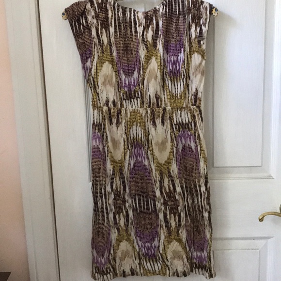 Cherish rayon jersey tunic top ikat pattern - Picture 4 of 5